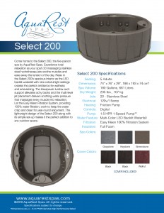 Easy to Operate Hot Tubs | AquaRest Spas